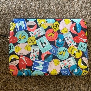 kate spade travel sticker laptop case